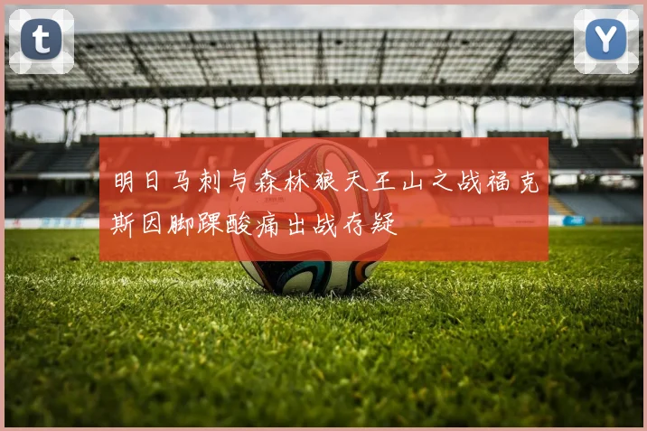 明日马刺与森林狼天王山之战福克斯因脚踝酸痛出战存疑